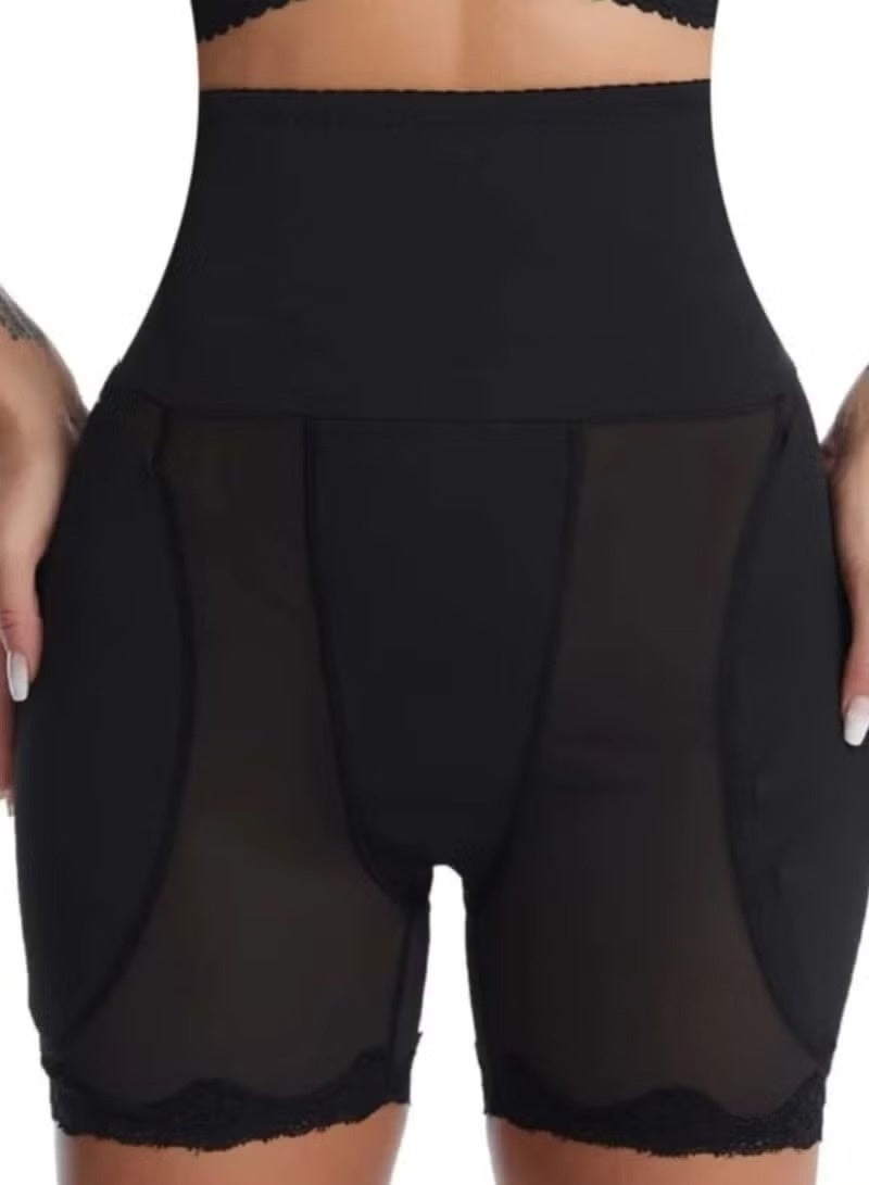 JOGAMS Seamless Corset with Side Foam Inserts for Thighs Black - Image 4