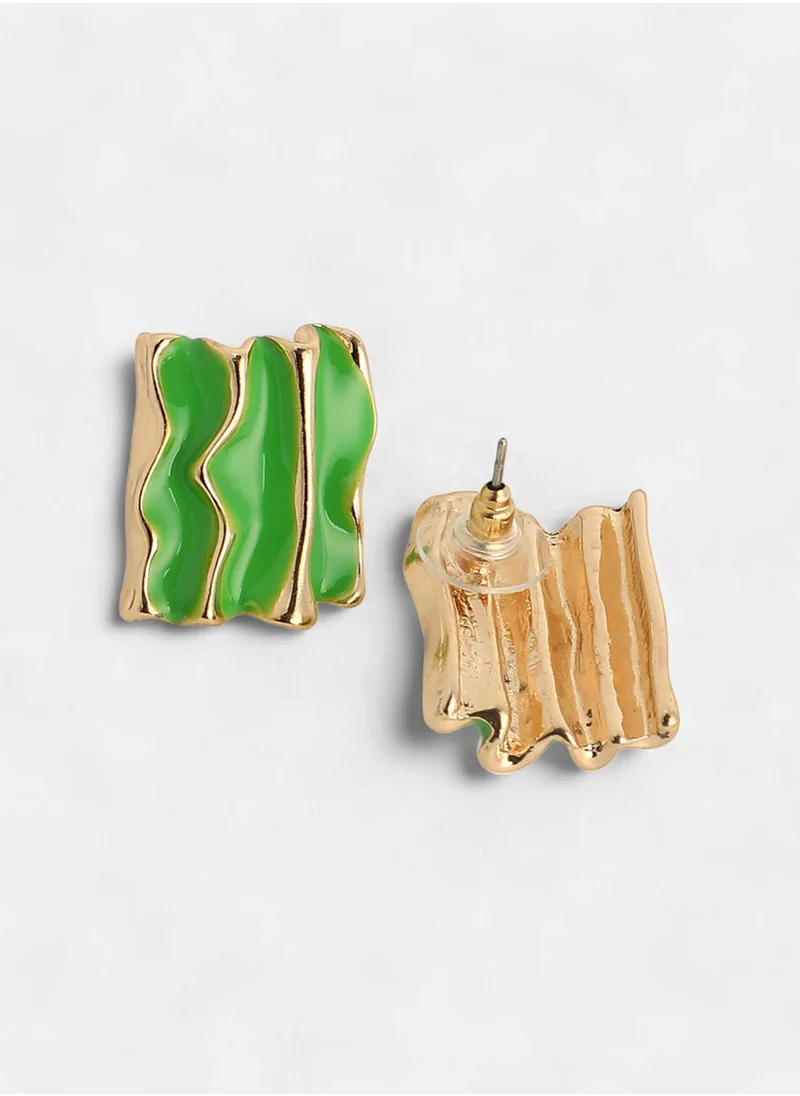 SOHI The Tactile Enamelled Contemporary Studs