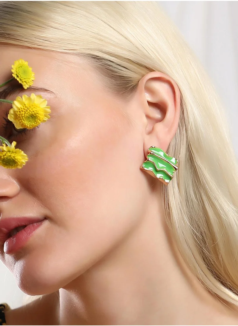 SOHI The Tactile Enamelled Contemporary Studs