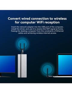 LB-LINK LB-LINK WDN1300H Dual Band 1300M USB Wireless Network Card Dual Antenna WiFi Receiver  - Image 3
