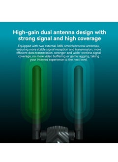 LB-LINK LB-LINK WDN1300H Dual Band 1300M USB Wireless Network Card Dual Antenna WiFi Receiver  - Image 4
