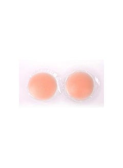 Generic 1 Pairs Women Reusable Adhesive Nipple Covers Invisible Round Silicone Cover  - Image 2