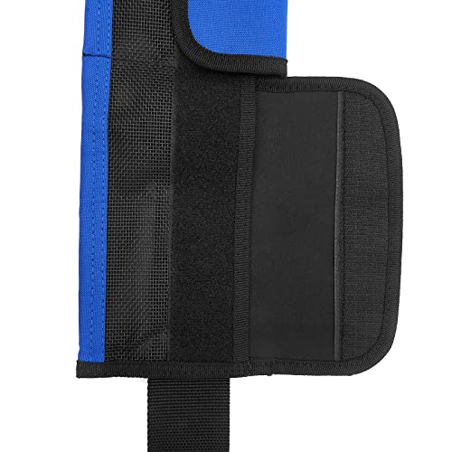 MOOCY 4 Neoprene Pocket Scuba Weight Belt，dive weight belt fit for Waist 32" to 52" - Quick-Release Buckle（Blue) - Image 5