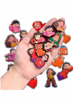 Excefore Shoe Decoration Charms for Croc, 10 Pcs Cartoon Croc Accessories for Croc Shoes ​PVC Charms Bracelet Wristband for Men Women Kids Girl Boy Party Favors Birthday Gifts Nurse Charm  - Image 4