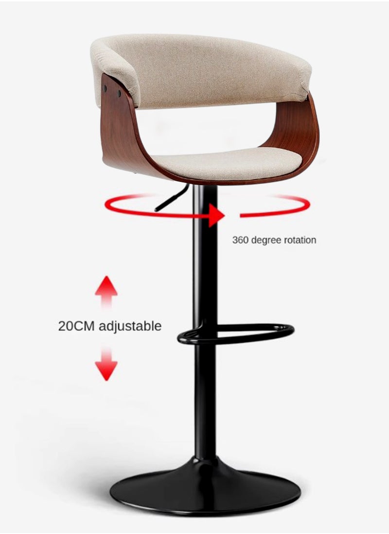 Generic - Set of 2 Pieces Modern Counter Height Barstool - Image 1