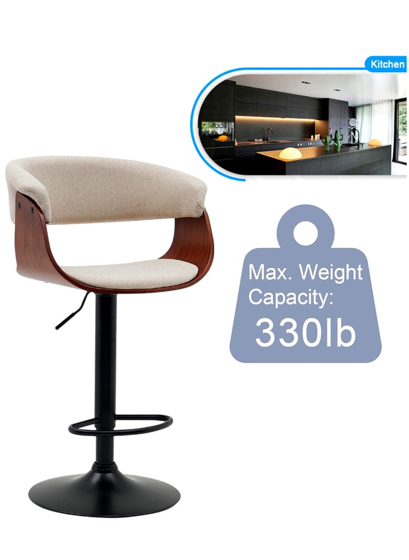 Generic - Set of 2 Pieces Modern Counter Height Barstool - Image 1