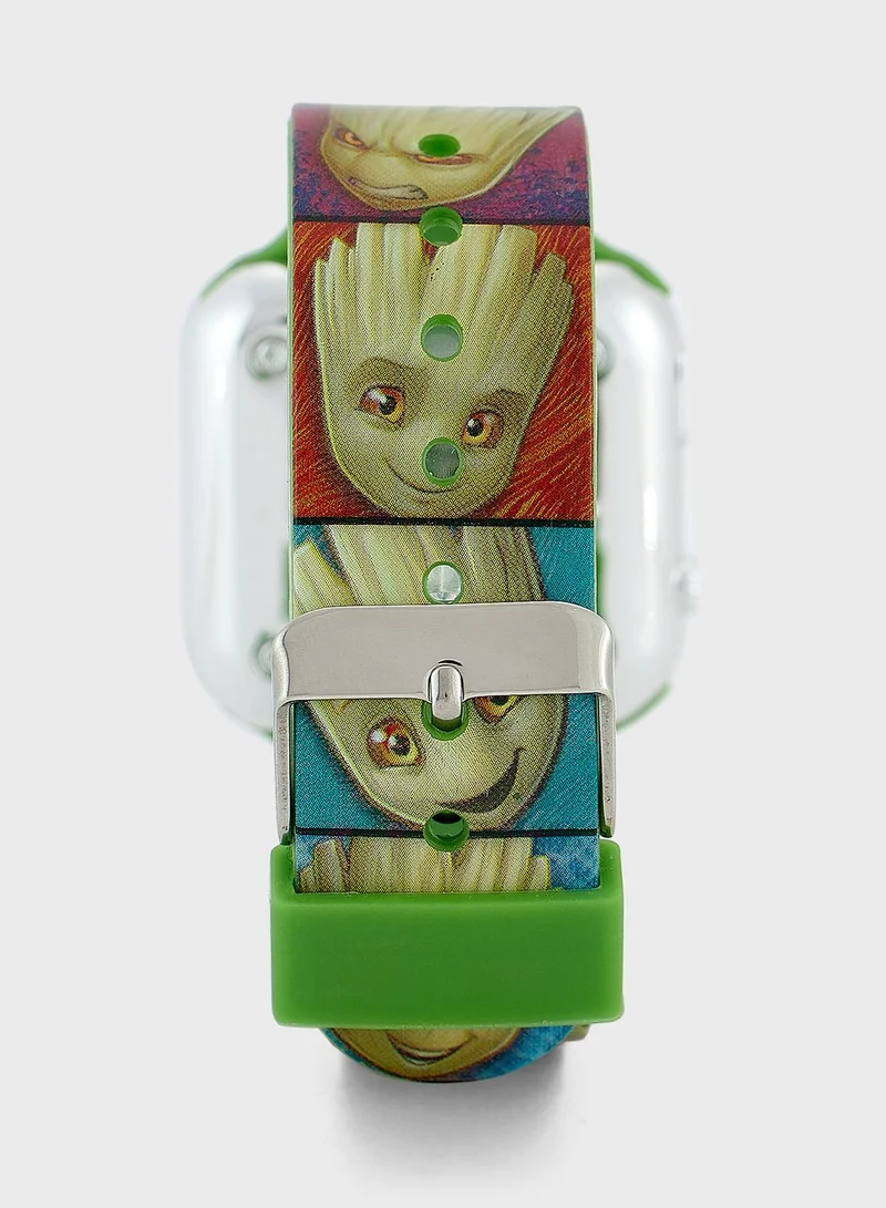 GUARDIANS OF THE GALAXY Guardian Of The Galaxy Boys LED watch Watch Multicoloured Plastic Strap, GLX4001