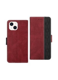Suteni Flip Cover Magnetic Buckle Card Slots Leather Phone Case for iPhone  - Image 1