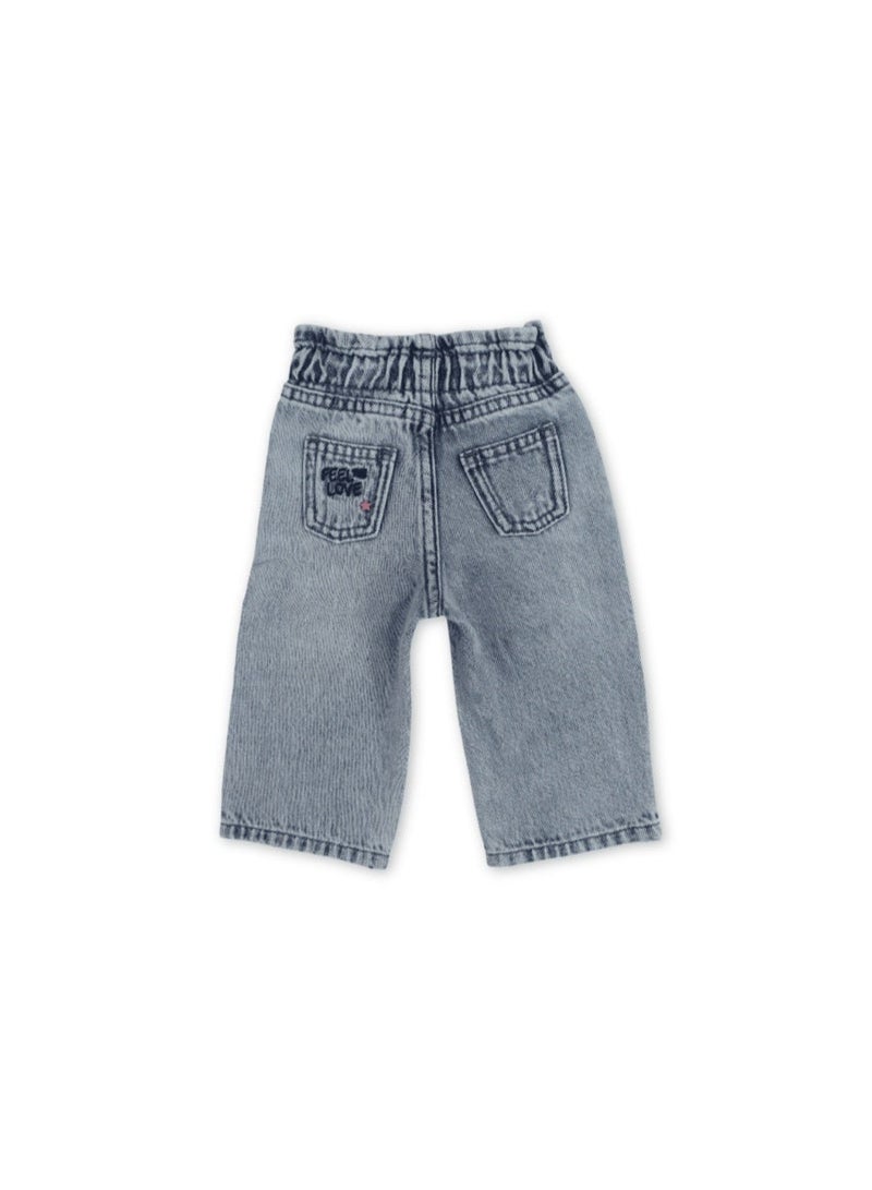 Baby Girls Denim Pants - Image 2