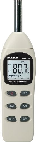Extech 407730 Digital Sound Level Meter 40-130dB - Image 1