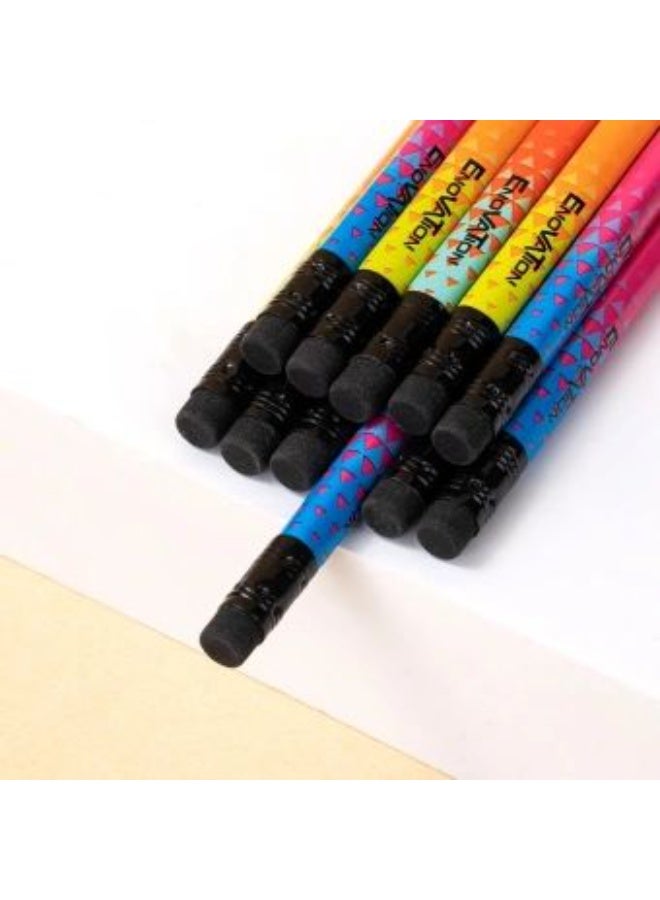 Deli HB Enovation Wood Free Pencil Set of 48pcs - Image 2