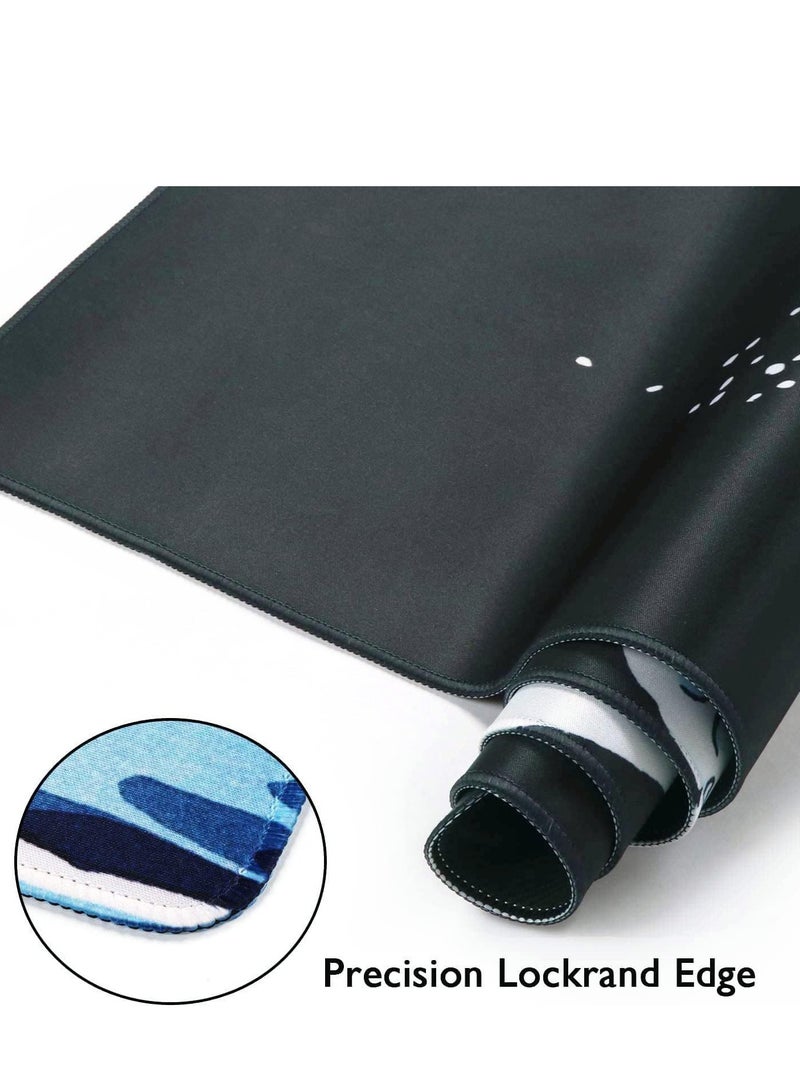 Loquat Exclusive For Esports Games Gaming Mouse Pad Extended Large Mat Desk Pad Stitched Edges Mousepad Long Mouse Pad And Non-Slip Rubber Base Mice Pad 900X400X3mm  - Image 3