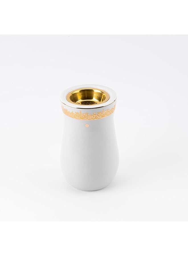 erorex Atheer Incense Burner White Gold - Image 2