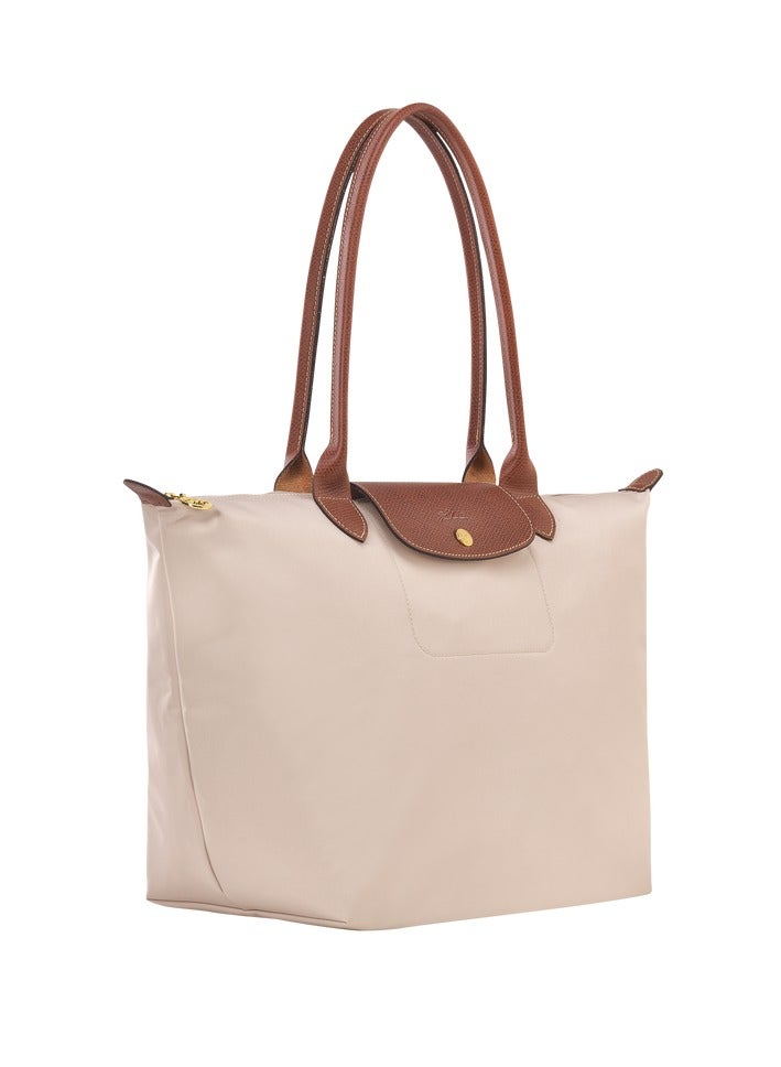 Longchamp Ladies tote bag paper white shoulder bag classic style - Image 3