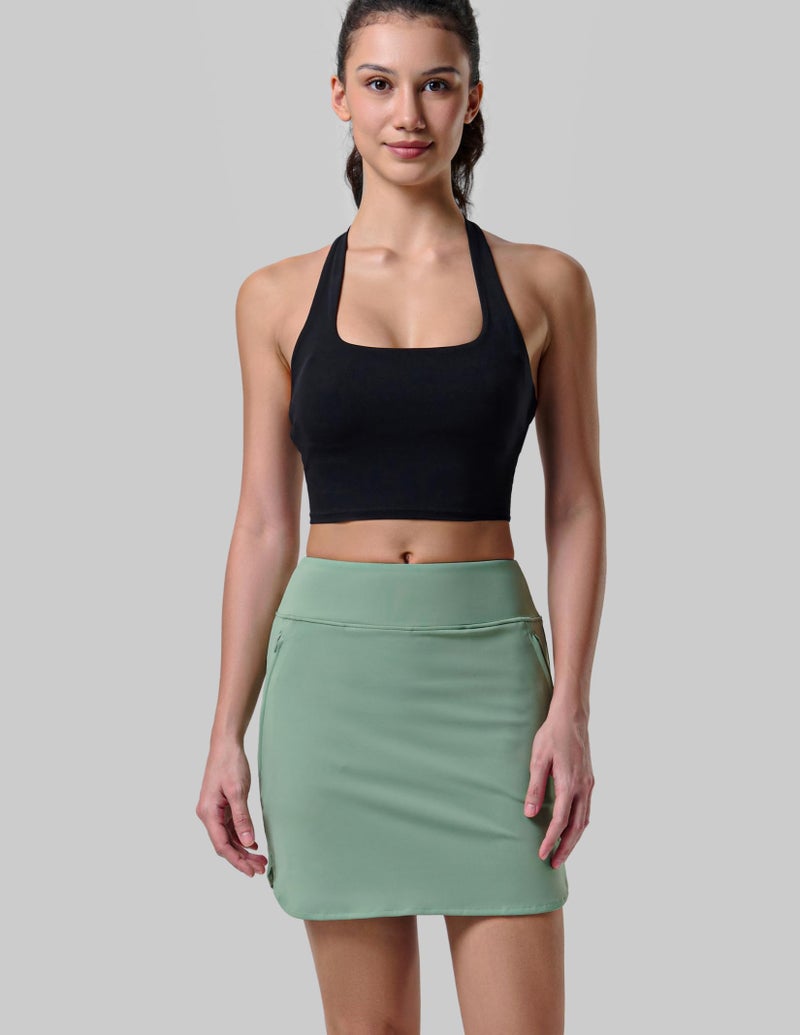 Liberty Pro 3 Pack Womenâ€™s Active Skorts with Pockets High Waist Athletic Skirts with Built-in Shorts for Tennis Golf Workout (Set 3, Medium) - Image 2