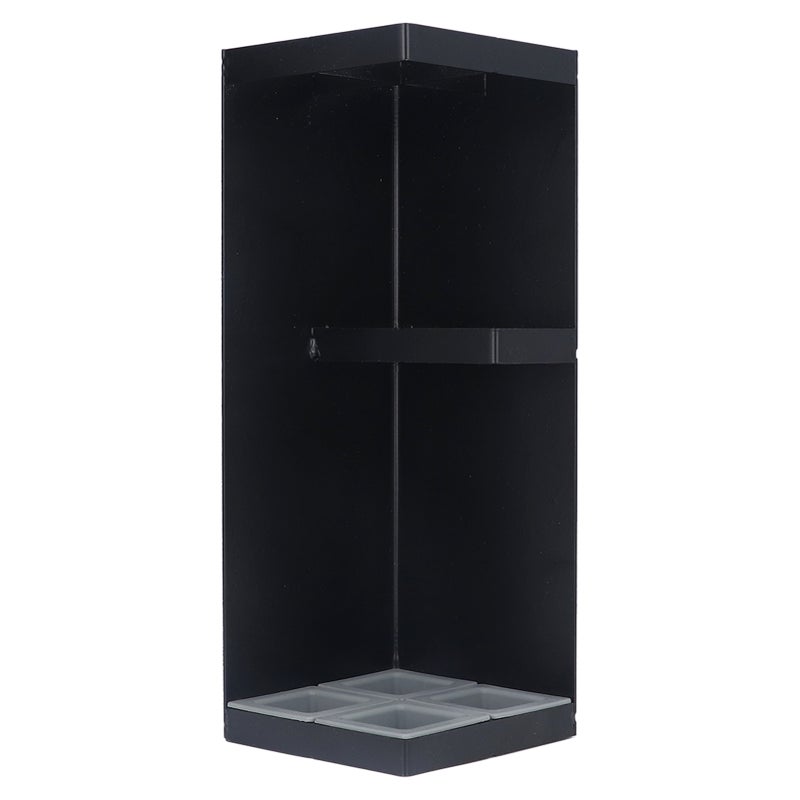 Umbrella Storage Stand Minimalist Sturdy Smart Umbrella Stand with Removable Drip Tray for Home Hotel Lobby Black - Image 1