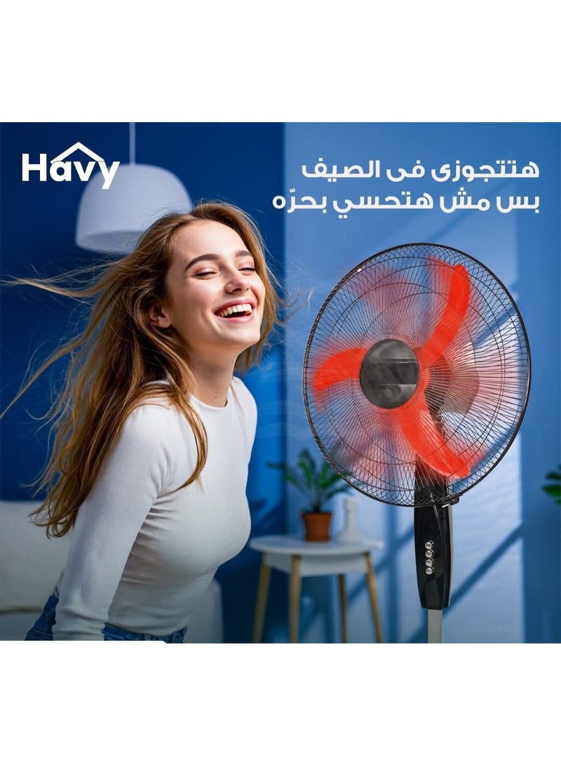 Havy (Rafal) 18-inch Stand Fan | Powerful Performance and Perfect Quietness