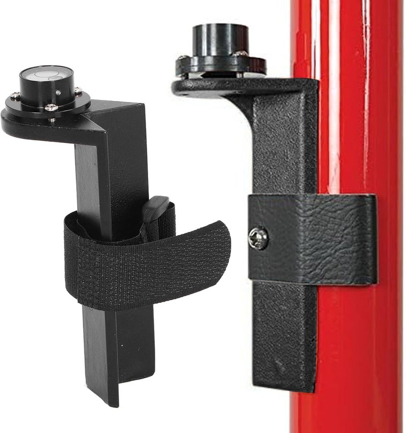 Adjustable Grade Rod Level, Aluminum Construction Horizontal Bubble Level for 1 to 1.25in Round and Rectangular Rods with 40 Minute Sensitivity - Image 4