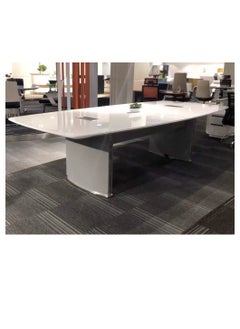 HUIMEI Huimei BG-9936 Glossy Meeting Table White Color  - Image 2