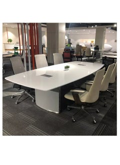 HUIMEI Huimei BG-9936 Glossy Meeting Table White Color  - Image 3