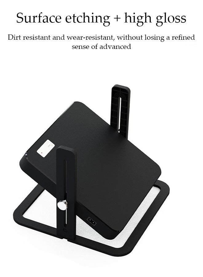 DUNISO سخان حظيرة الدجاج، لوحة تسخين متعددة الوظائف، حاضنة صيصان، ارتفاع وزاوية قابلة للتعديل، سهلة التنظيف، تحكم في درجة الحرارة، مناسبة للدجاج، البط، الطيور، السمان، 274 * 274 * 226 مم - Image 4