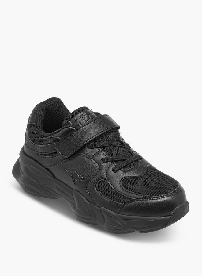 Kangaroos Girls Hook & Loop School Sneakers