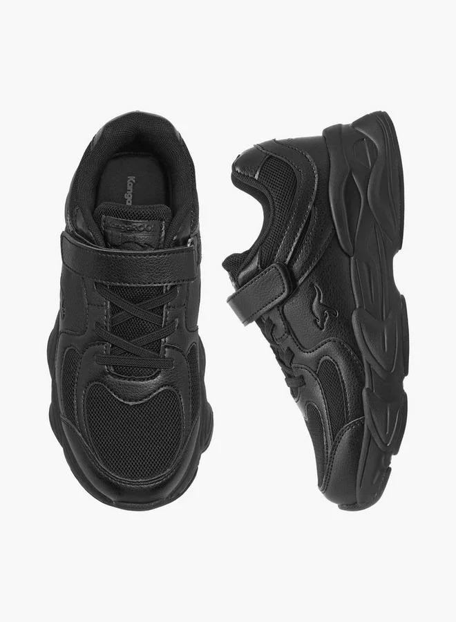 Kangaroos Girls Hook & Loop School Sneakers