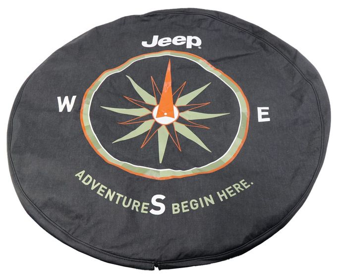 Mopar 82210884Ab Jeep Spare Tire Cover - Image 2