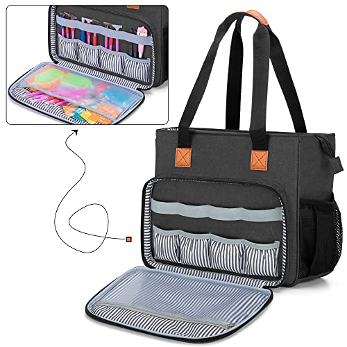LUXJA Carrying Case for A4 Light Pad and Diamond Painting Accessories, Storage Bag for Diamond Painting Tools and Light Box (Fits for A4 Light Pad), Black (Bag Only) - Image 2