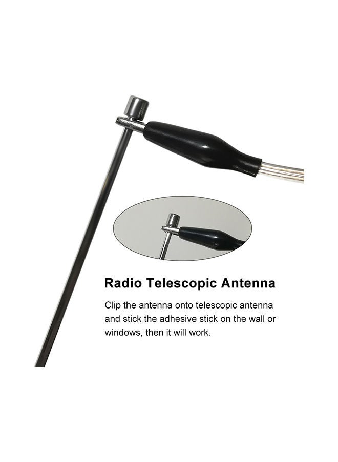 NIBEMINENT Radio Enhance Signal Antenna Black/Gold - Image 4