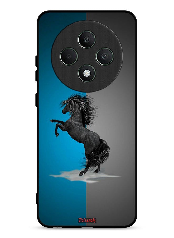 Tolwak Oppo Reno12 F 5G Protective Case Cover Horse Art - Image 1