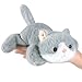Ditucu Cute PalmSized Cat Stuffed Animal Soft Capibara Plush Doll Small Kitten Plushies Toys Gifts for Kids Grey 78 inch - Image 2