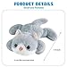 Ditucu Cute PalmSized Cat Stuffed Animal Soft Capibara Plush Doll Small Kitten Plushies Toys Gifts for Kids Grey 78 inch - Image 4