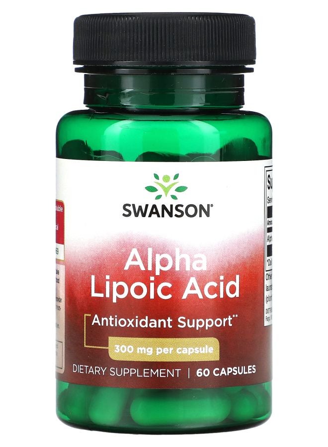 Alpha Lipoic Acid 300 mg 60 Capsule