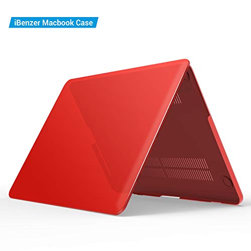 IBENZER Compatible with MacBook Pro 13 Inch Case 2015 2014 2013 end 2012 A1502 A1425, Hard Shell Case with Keyboard Cover for Old Version Apple Mac Pro Retina 13, Red, MMP13R-RD+1 - Image 5