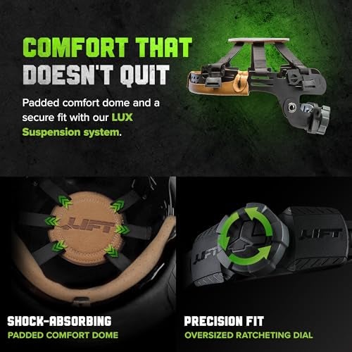 LIFT SAFETY Dax Carbon Fiber Full Brim Hard Hat | Reinforced Shell | All-Day Comfort | Expanded Coverage | Orange/Black - Image 5
