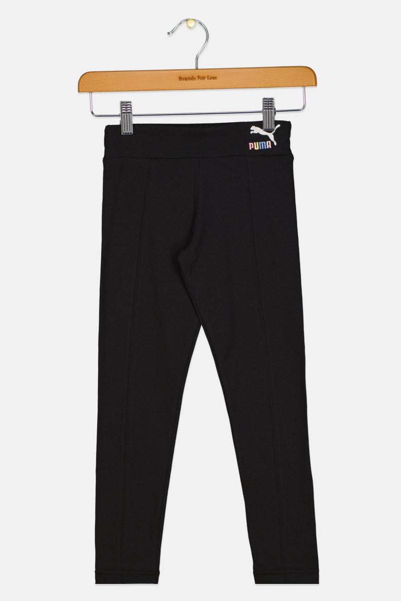 PUMA Kids Girl Sportswear Fit Outdoor Legging, Black  - Image 1
