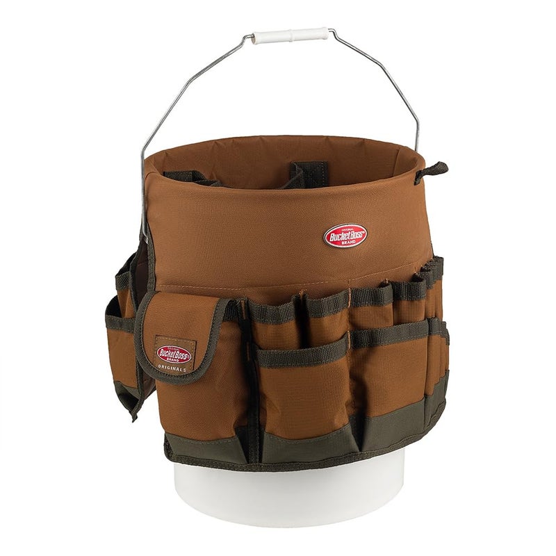 Bucket Boss باكت بوس - منظم أدوات دلو باكتير باللون البني، 10030 - Image 4