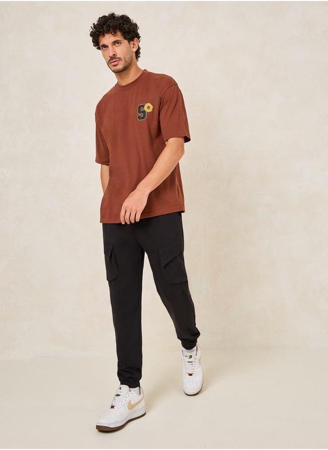 Styli - Slim Fit Cargo Joggers with Drawstring - Image 1