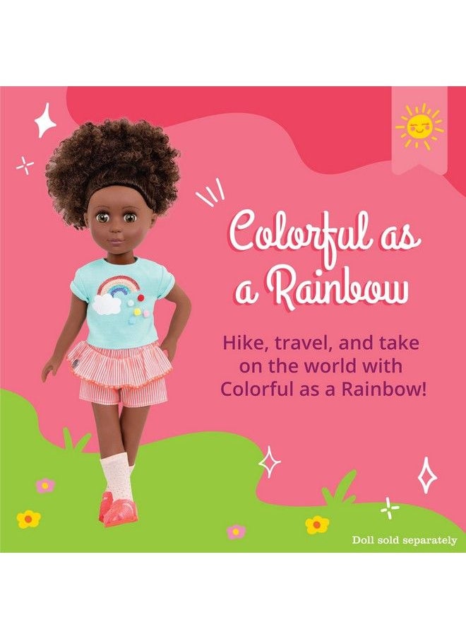 Colorful As A Rainbow Summer Outfit 14 Inch Doll Clothes Toys Clothes And Accessories For Girls 3 Year Old And Up - pzsku/Z71ABF9ABB2ACF606BC97Z/45/_/1692164022/d46da174-5438-42d7-8786-21c1b66961d4