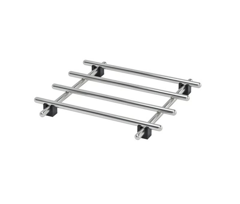 Stainless Steel Trivet Pot Stand, Heat Resistant Kitchen Hot Pot Holder with Non-Slip Protective Feet, Cookware Rack Kitchen Accessories, Table and Countertop Protector - Image 1