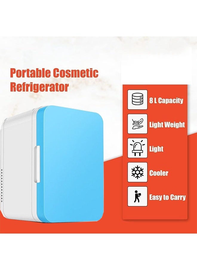 Arabest ,8L Refrigerator,Mini Refrigerator,Compact and Portable Cold Room,Low Noise Refrigerator for Cosmetics Food Bedroom Office Travel  - Image 2