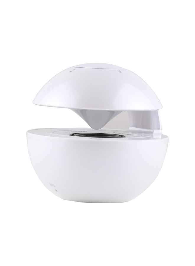 NIBEMINENT Bluetooth Speaker With Breathing Light And Aux Cable White - Image 3