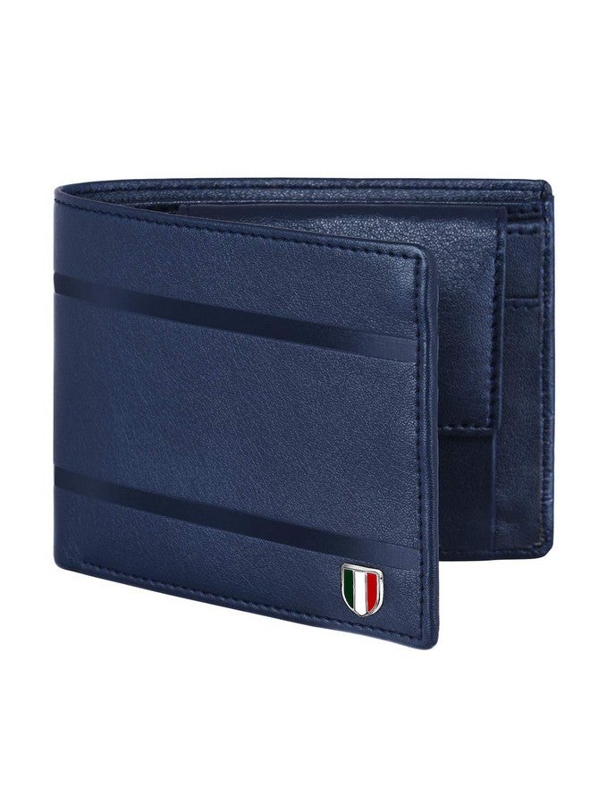 GIOVANNY GVN-BLU2LIN01 Blue Genuine Leather Wallet for Men - Image 2