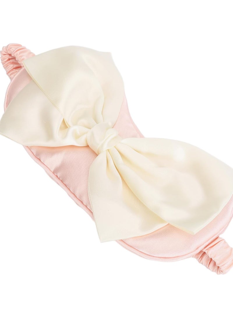 GGOOT Sleep Eye Cover, Exquisite Satin Headband Light Blocking Comfortable Eyeshade for Night Sleeping - Image 2