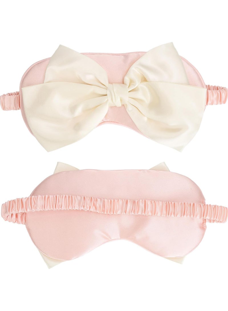 GGOOT Sleep Eye Cover, Exquisite Satin Headband Light Blocking Comfortable Eyeshade for Night Sleeping - Image 4
