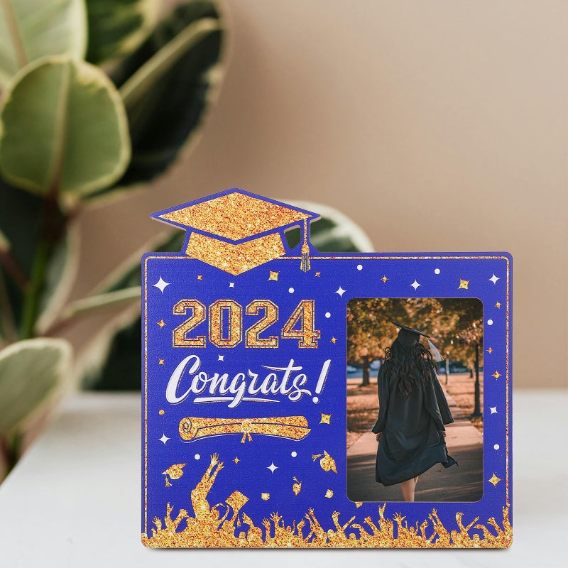 Photo Frame Grad Ornament Graduation Table Centerpiece Photo Display Holder - Image 4