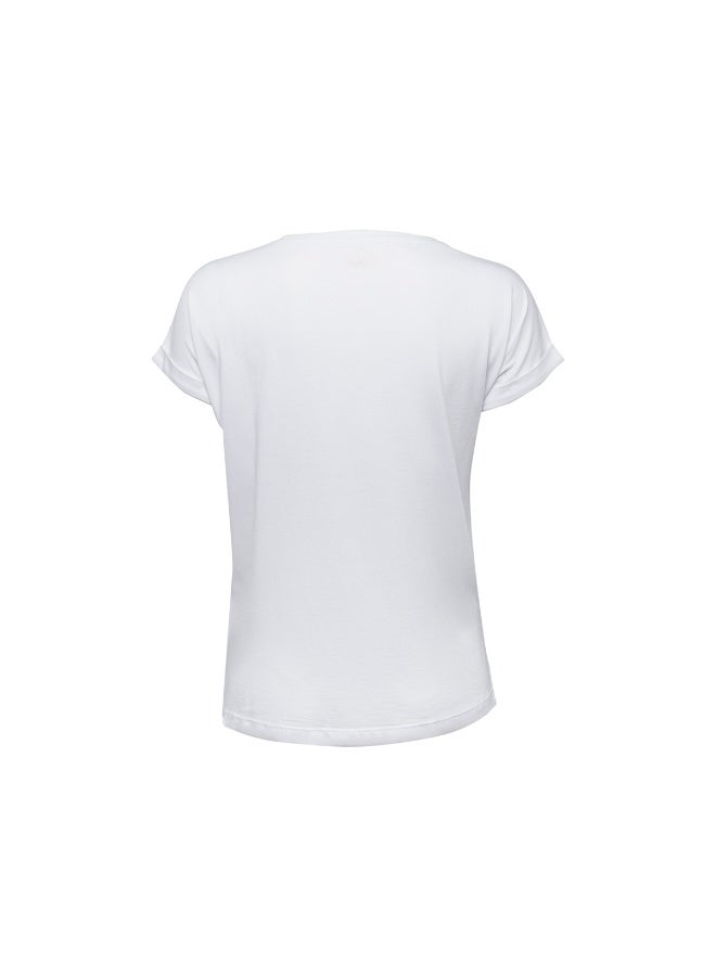 بيج ديزاين تيشيرت ياقة دائرية Love Biggdesign للنساء - Image 3