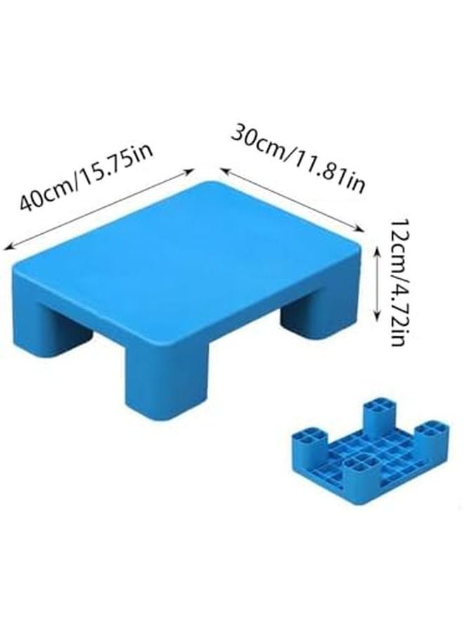 Heavy Duty Plastic Storage Pallet Waterproof Indoor Outdoor Garage Use 40x48 Inches - Image 4