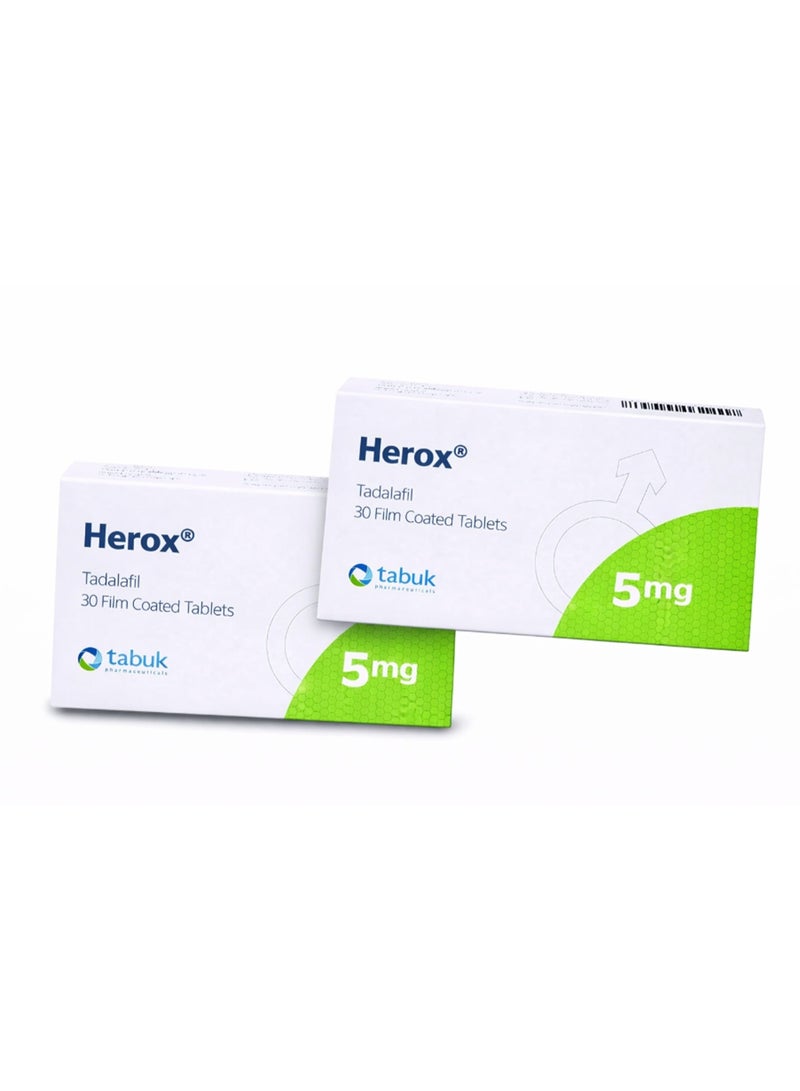 Pack of 2 Herox Tablet 5 mg 30 Tablets